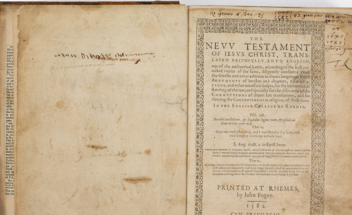 Rheims New Testament, First Edition