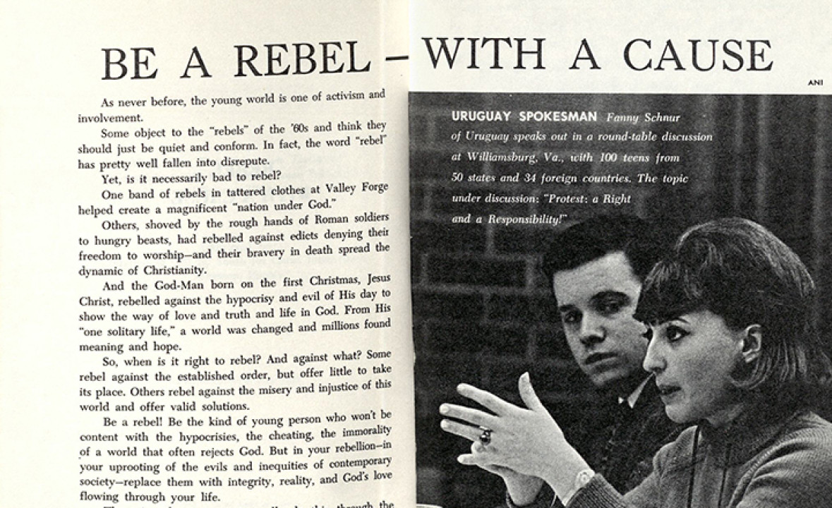 “Rebel with a Cause”