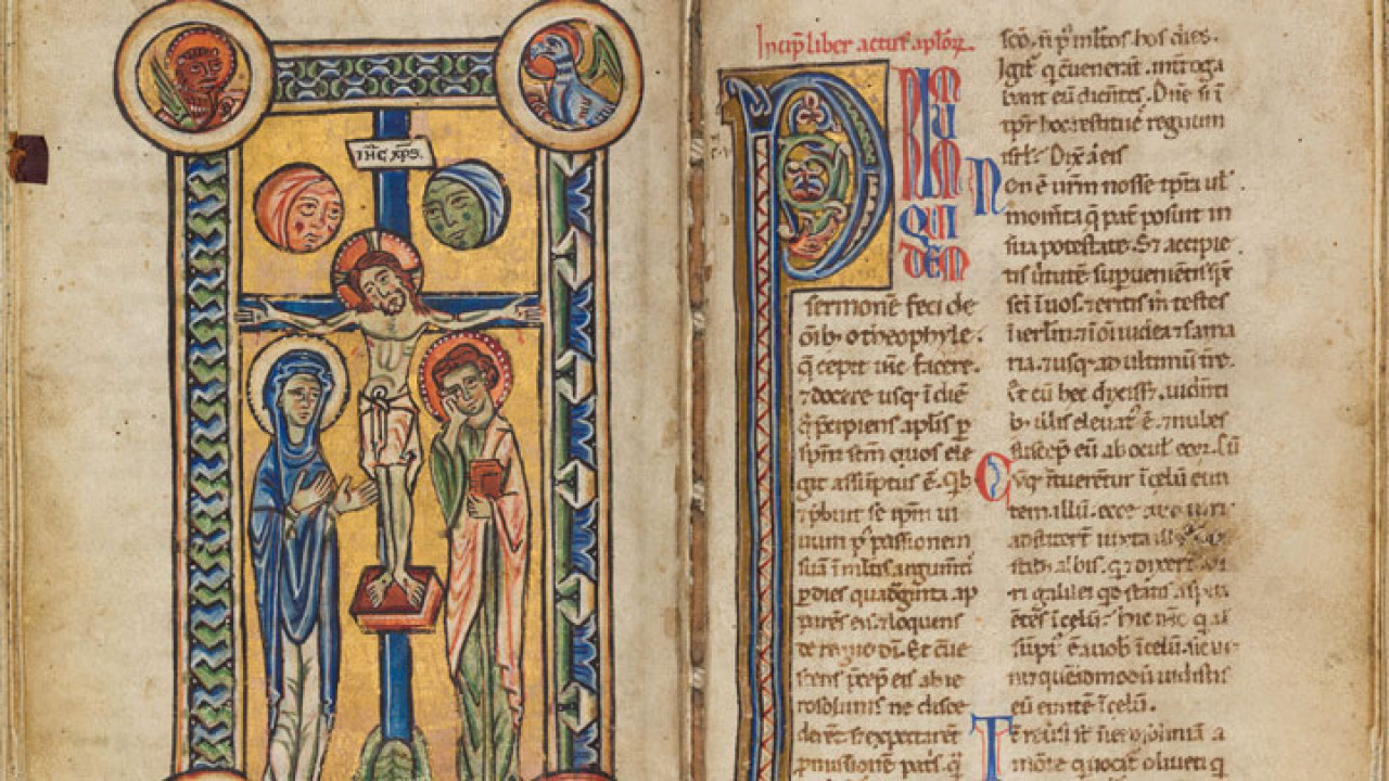 Illuminated New Testament in Latin