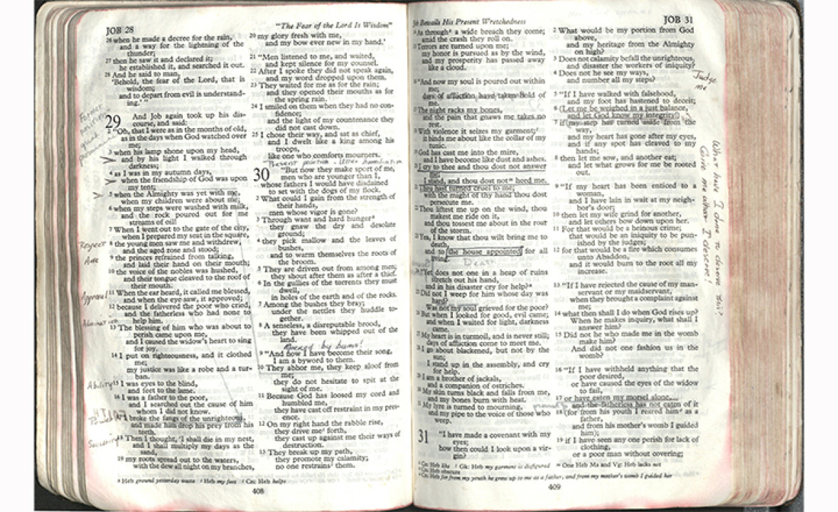 The Holy Bible Belonging to Elisabeth Elliot