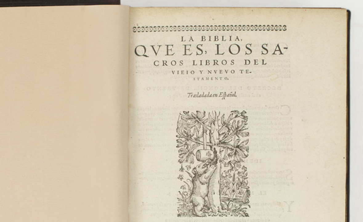 Bible of the Bear (La Biblia, que es, los Sacros Libros del Vieio y Nueuo Testamento)