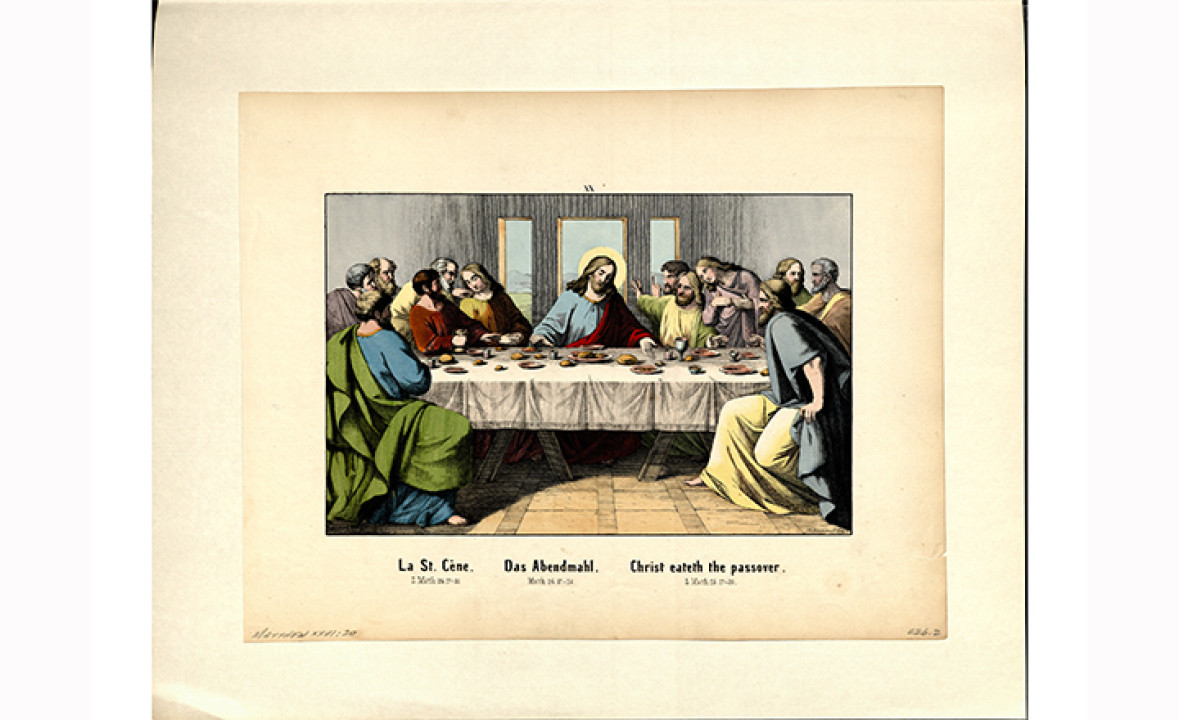 Christ Eateth the Passover