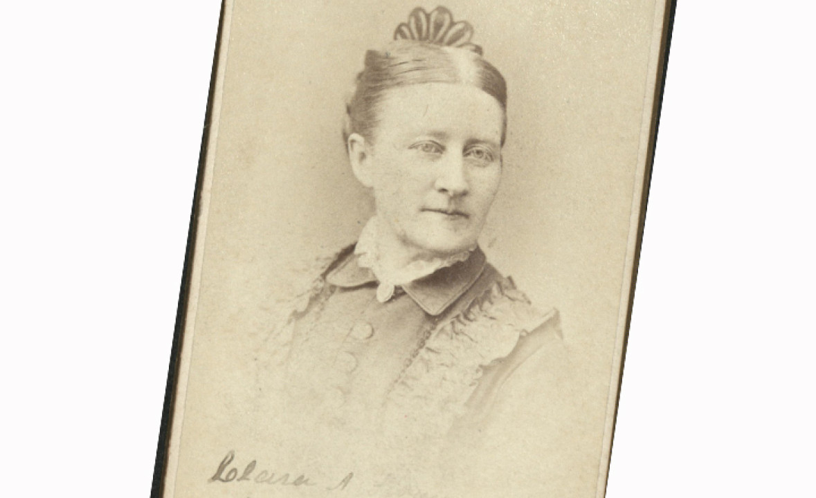 Carte de Visite Photograph of Clara A. Swain