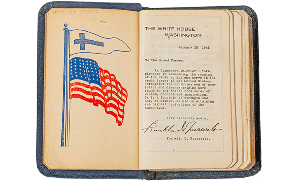 World War II Pocket New Testament with Psalms