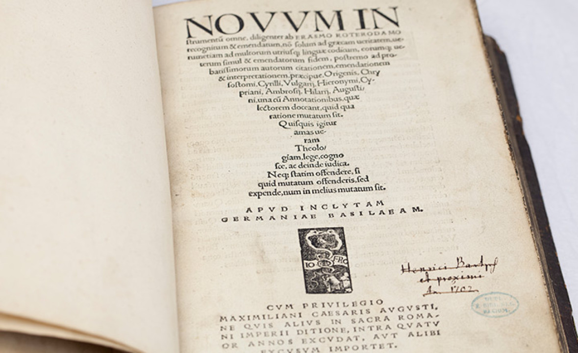 _Novum Instrumentum Omne_, Erasmus's New Testament