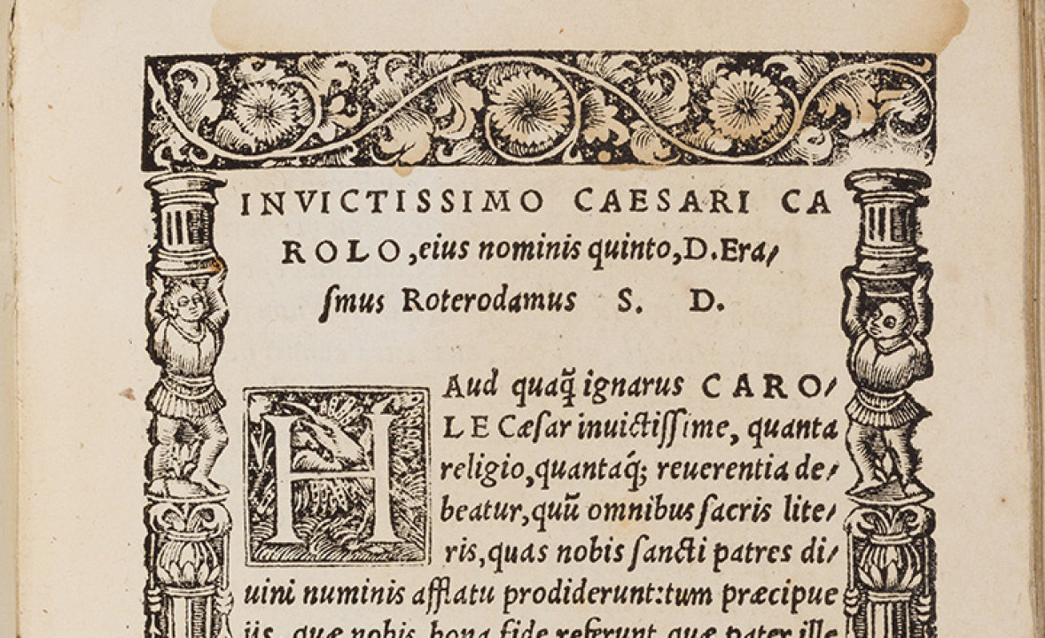 Erasmus’s Paraphrases on the Gospels and Acts