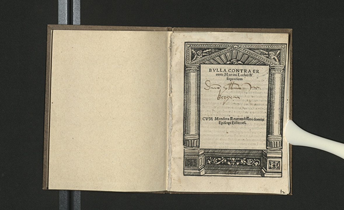 Pope Leo X Bull against Martin Luther