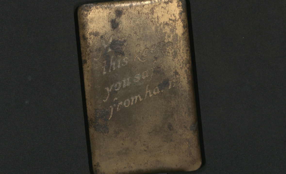 Glenn Simpson’s WWII Heart Shield Bible