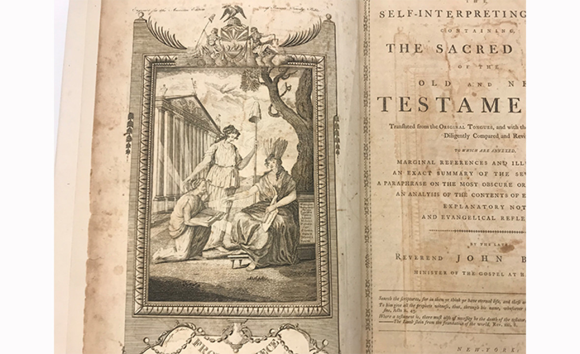 John Brown’s “Self-Interpreting Bible,” First American Edition