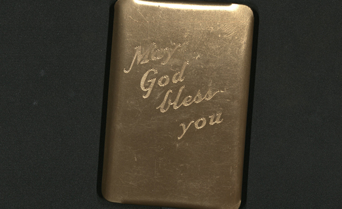 Major Charles Hearn’s WWII Heart Shield Bible