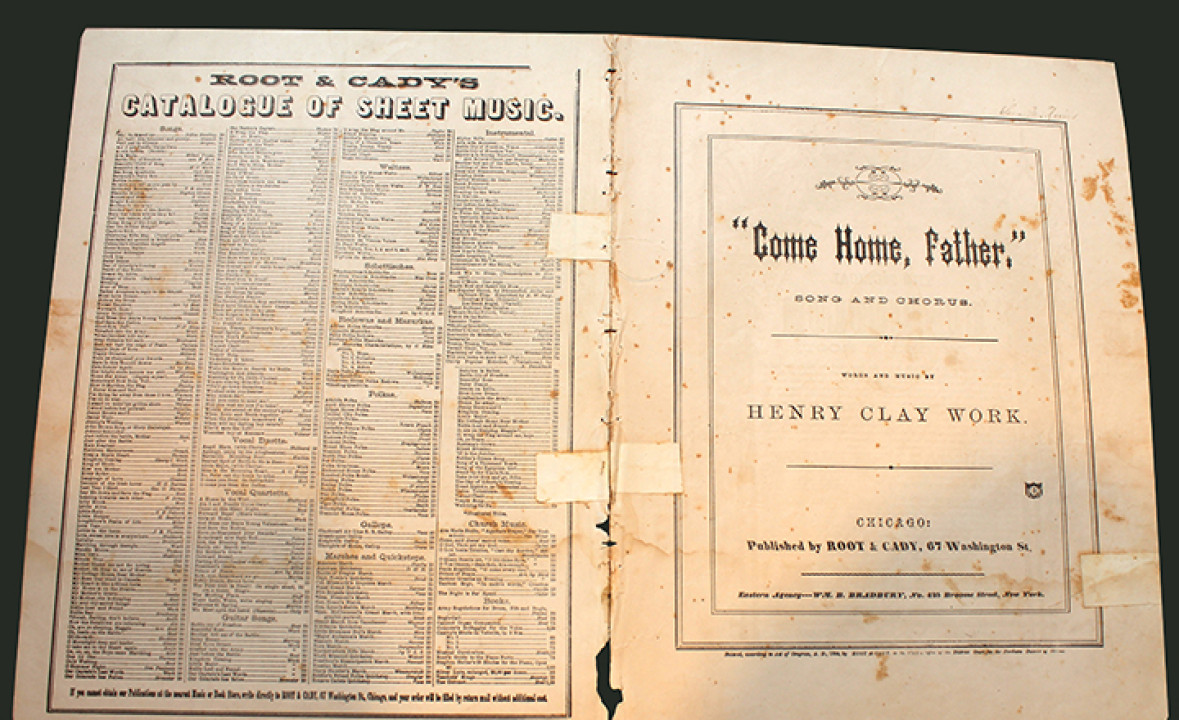 Henry Clay Work, “Come Home, Father”