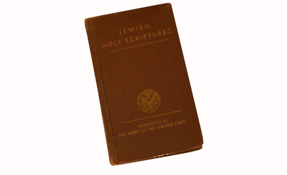Jewish Holy Scriptures Presented by the Army of the United States