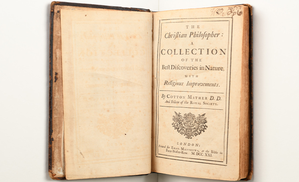 _The Christian Philosopher a Collection of the Best Discoveries in Nature with Religious Improvements_