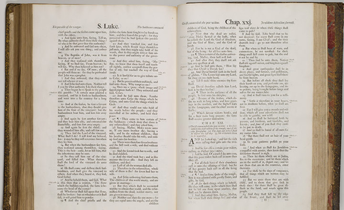 “The Vinegar Bible,” King James Bible