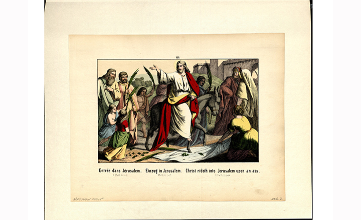 Christ Rideth into Jerusalem Upon an Ass