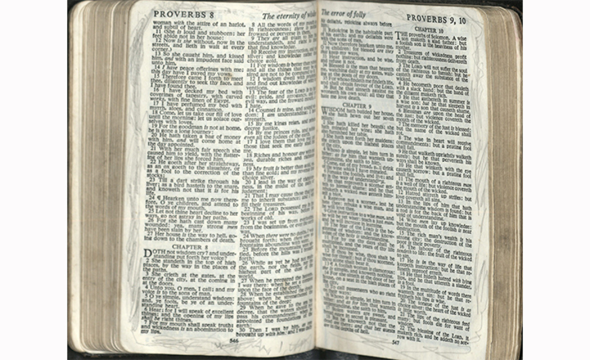 The Holy Bible Belonging to Elisabeth Elliot