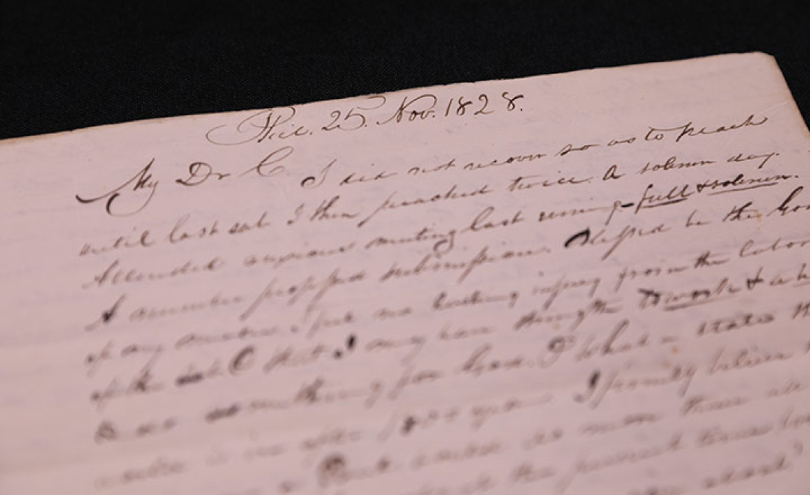 Charles G. Finney, Letter to John P. Cushman, Troy, New York