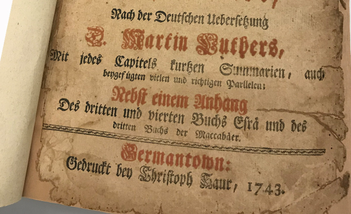 The Saur Bible, First Edition