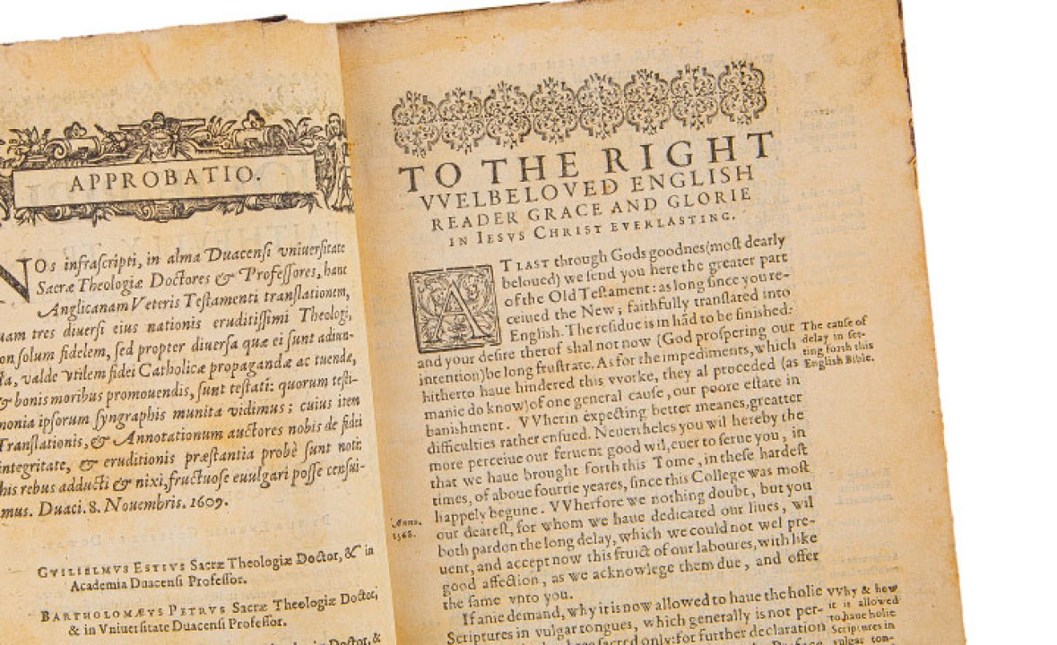 Douay Old Testament, Volumes 1 and 2