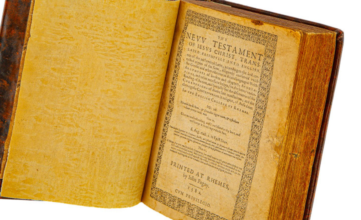 Rheims New Testament, First Edition